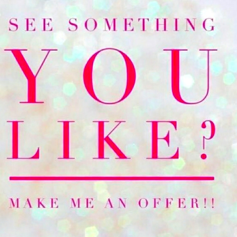 Offers accepted anytime!